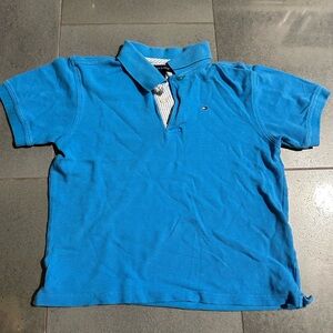 Tommy Hilfiger 6 Blue Polo Style Shirt, 100% Cotton